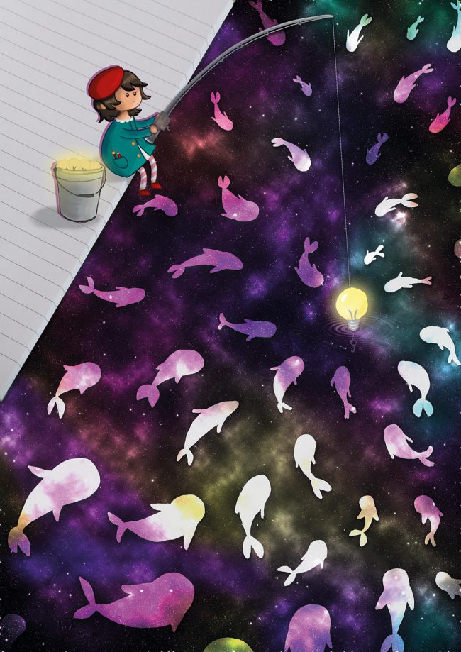 illustratie Gouden Idee