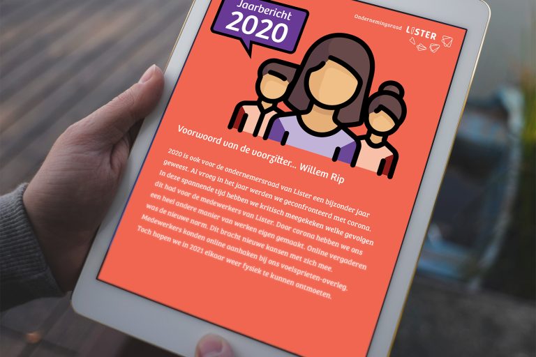 ontwerp jaarbericht 2020 OR Lister - Renske
