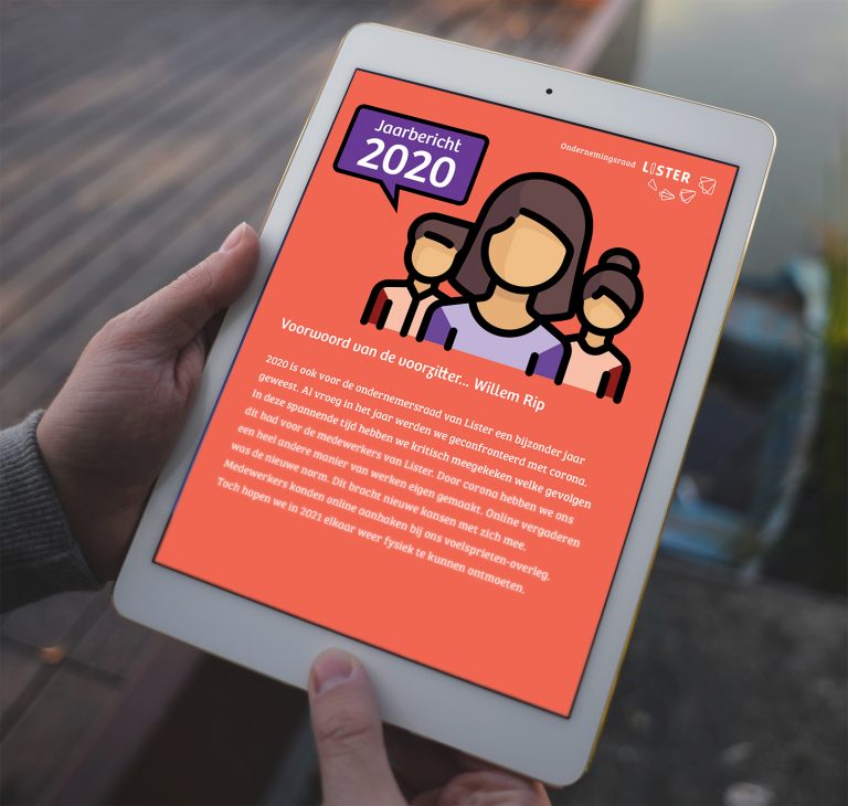 ontwerp jaarbericht 2020 OR Lister - Renske
