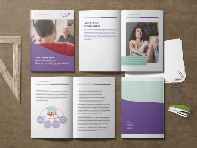 Brochure Meerjarenbeleidsplan Lister 2022 - 2026