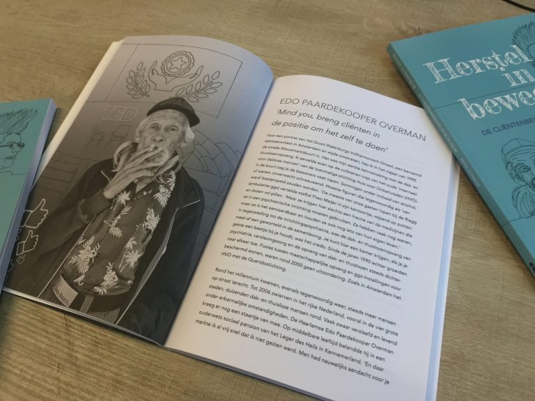 Boek Herstel in beweging - layout